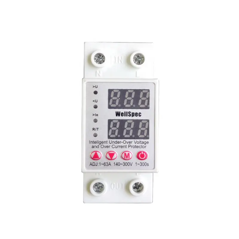 hi voltage protection reley digital electric voltage protector 110v 220v for household appliance