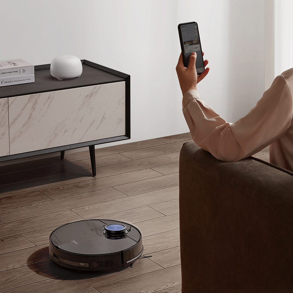 От компании "Midea" M7 4000pa Мощное всасывание развертки и влажной уборки пылесос робот-уборщик сухой мокрой бытовой интеллигентая (ый) Мини-Пылесосы