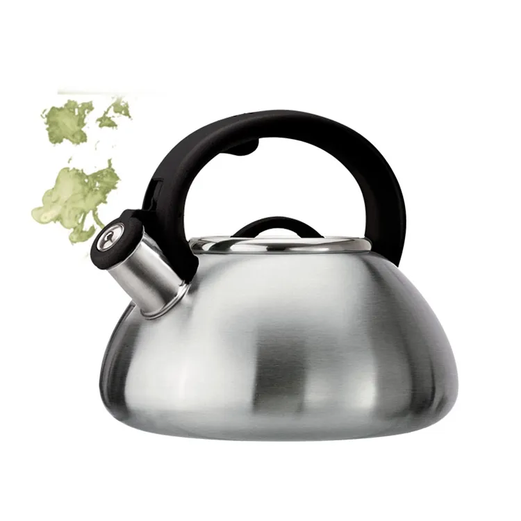 welding single bottom stainless steel whistling tea kettle pot for induction cooker
