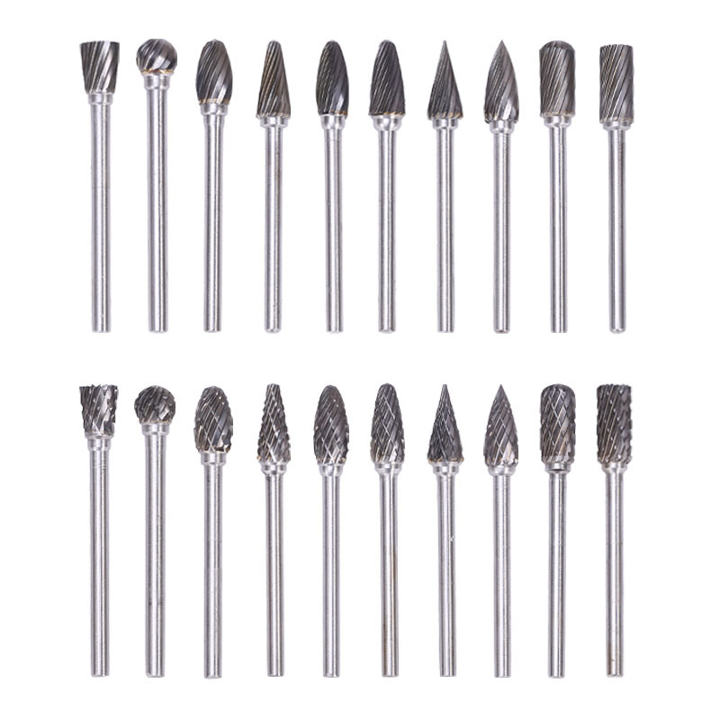 Grinder Burr Drill Bit Rotary Burr Tungsten Carbide Burr Set Engraving