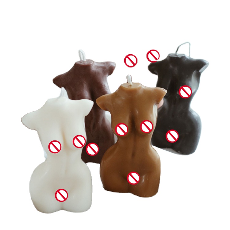 Good Quality Artist Candle Customization Greek Candle Shape Ladies Body Female Woman Body Candle