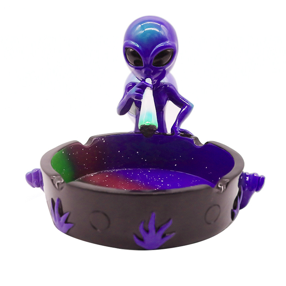 Пепельница Alien из смолы креативного дизайна, аксессуары для курения, пепельница