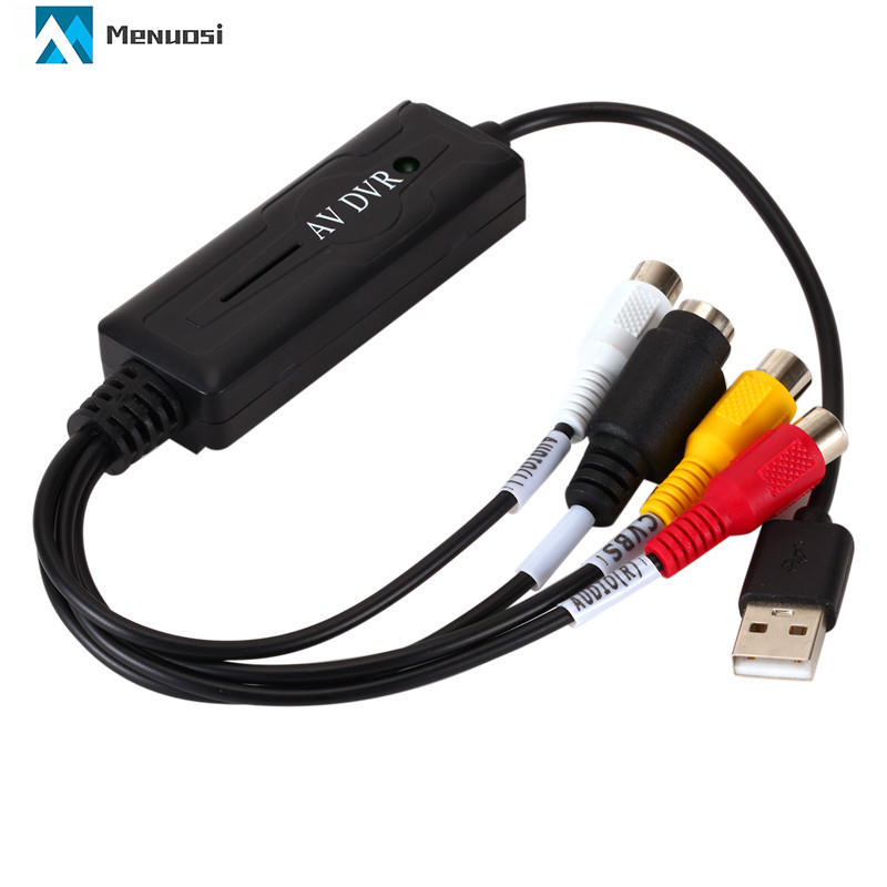 USB AV Карта видеозахвата USB 2.0 DV/TV/VHS видео AV USB DVD карта захвата