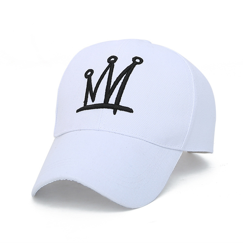 Plastic Raw Materials Jane Yueqi Korean spring leisure simple baseball cap men's and women's couple embroidered crown sunscreen