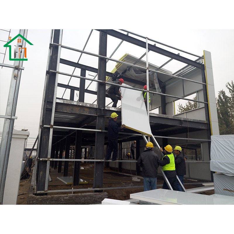 Fast Construction Light Steel Prefab House Steel Structure House Prefabricated Luxury Villa With Pool