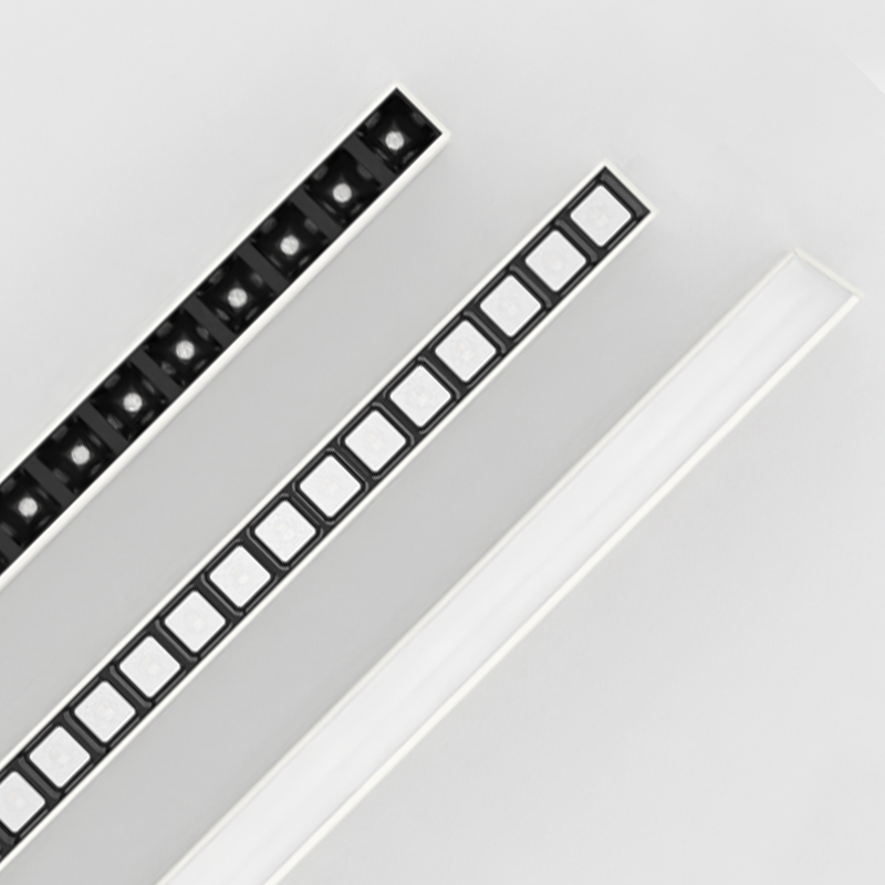Suspended Decorative Ceiling Recessed 70W 36Mm Optic Type Wall Wash With Lens Up And Down Pendant Slim UGR Surface Linear Light