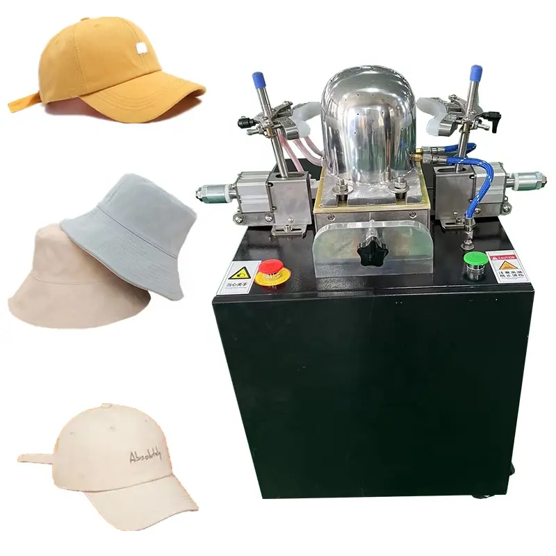 New Product Automatic Digital Small Type Baseball Cap Hat Ironing Machine Cap Making Machines