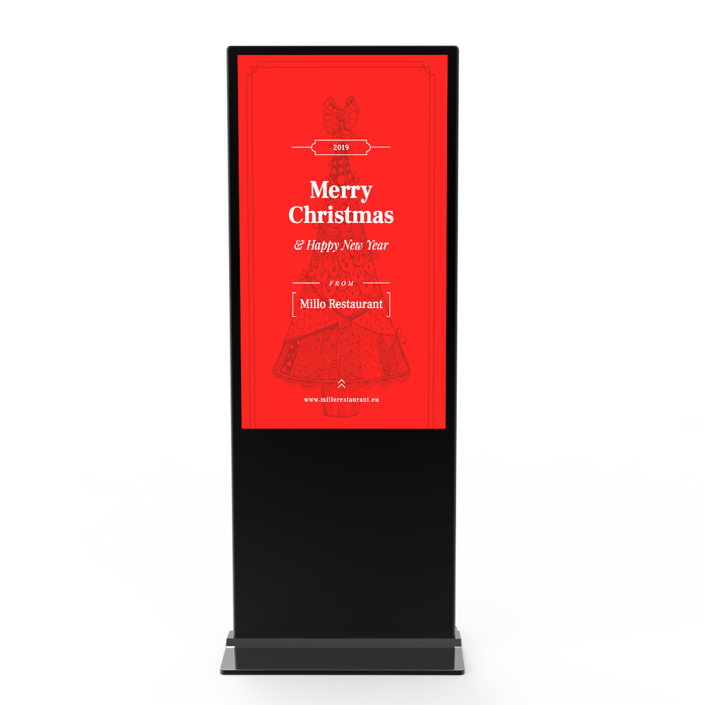 Прямая продажа с фабрики 55 дюймов напольная подставка digital signage с рекламное табло с ЖК-дисплеи