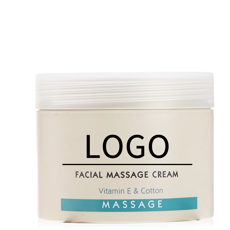 Custom Logo Professional Skincare Sulfate Free And Soothing Argan Oil & Vitamin E Massage Cream