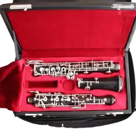 Hot selling natural ebony silver plated C oboe