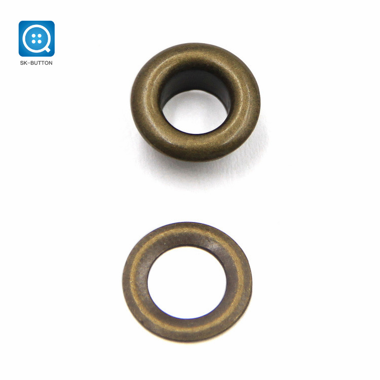 Nice Rust Free Shoes Curtain Brass Metal Eyelets For Garment