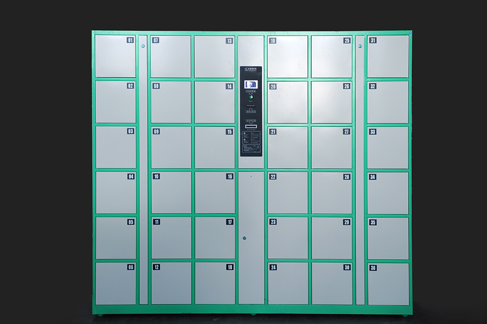 Barcode Electronic Smart Fingerprint Digital Parcel Storage Locker For Express