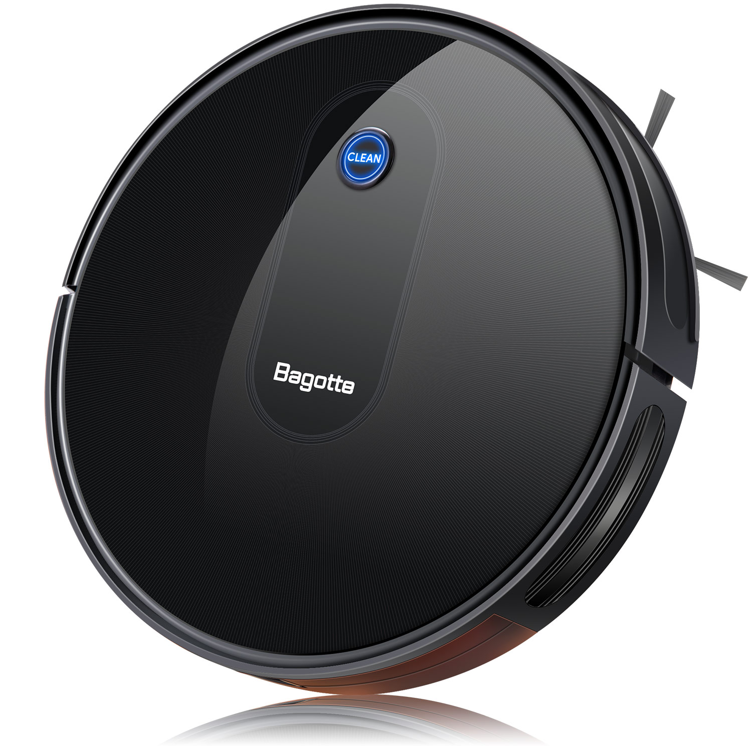 Bagotte BG600 новейший тренд 13,8 В Беспроводная Швабра для пола и Wifi перезаряжаемый робот-пылесос