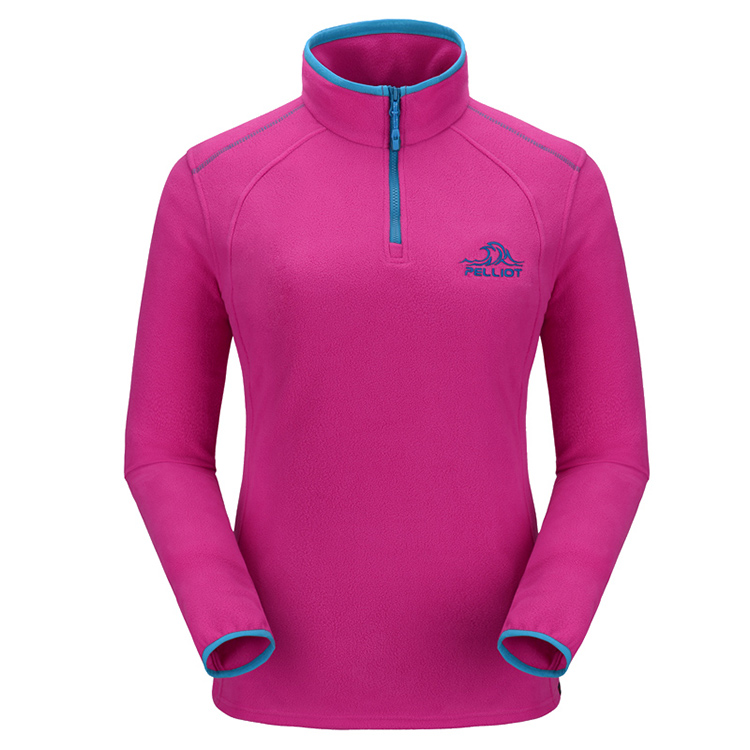 Высокое Качество Пользовательский логотип windstopper 100% полиэстер трикотажная флисовая куртка для женщин