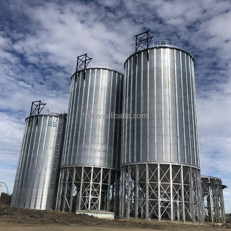 200t 500t 1000t 1500t болты в сборе, зерновые Стальные Бункеры, бункеры для хранения зерновой пшеницы и кукурузы