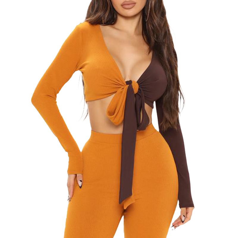 Cyalaa Wholesale Kd202# Design Stylish Suit Sexy Women'S Sportswear Fall 2021 New Fast Shipping Rts Oem Support