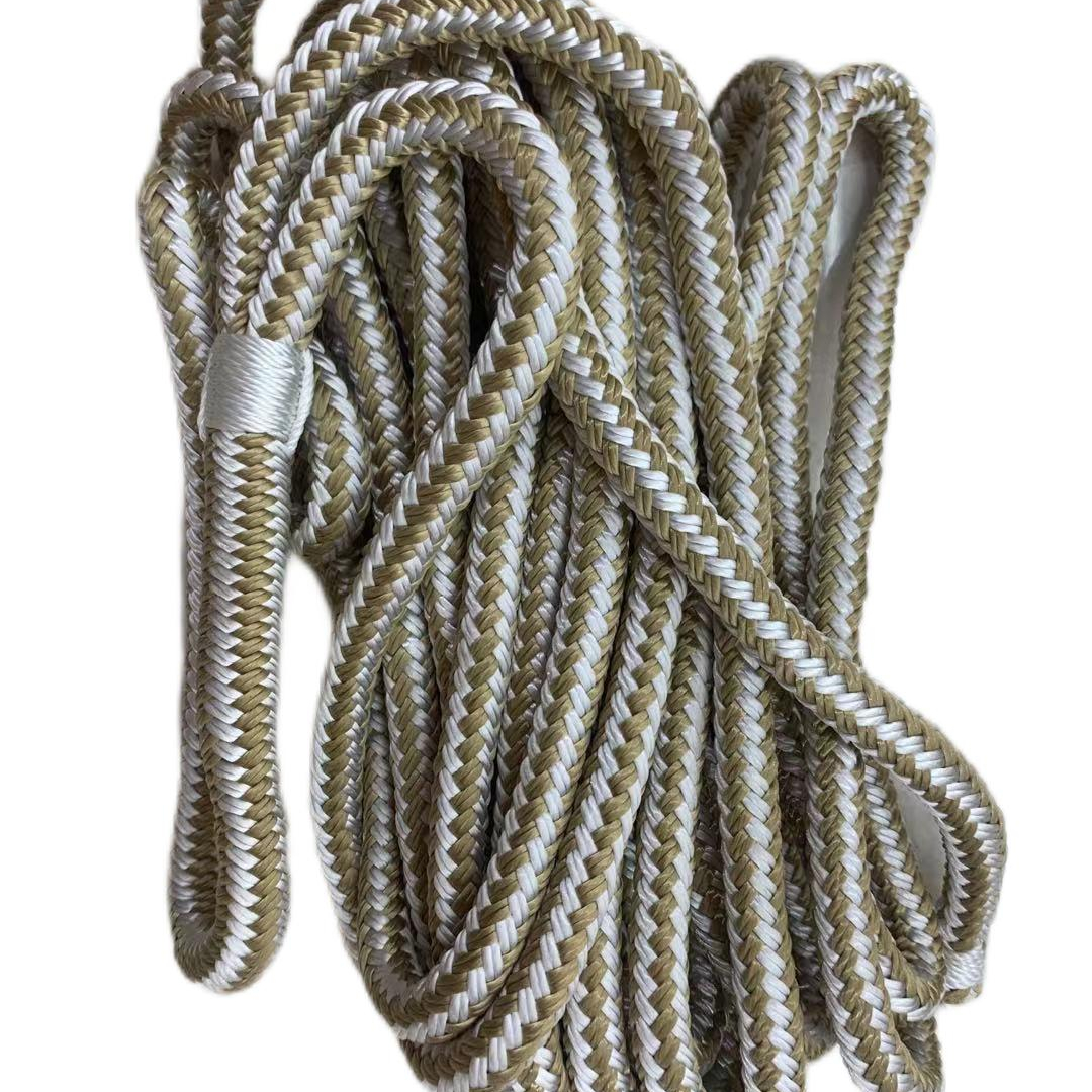 Navy blue/Black Double braided rope/Polyester Dock Line