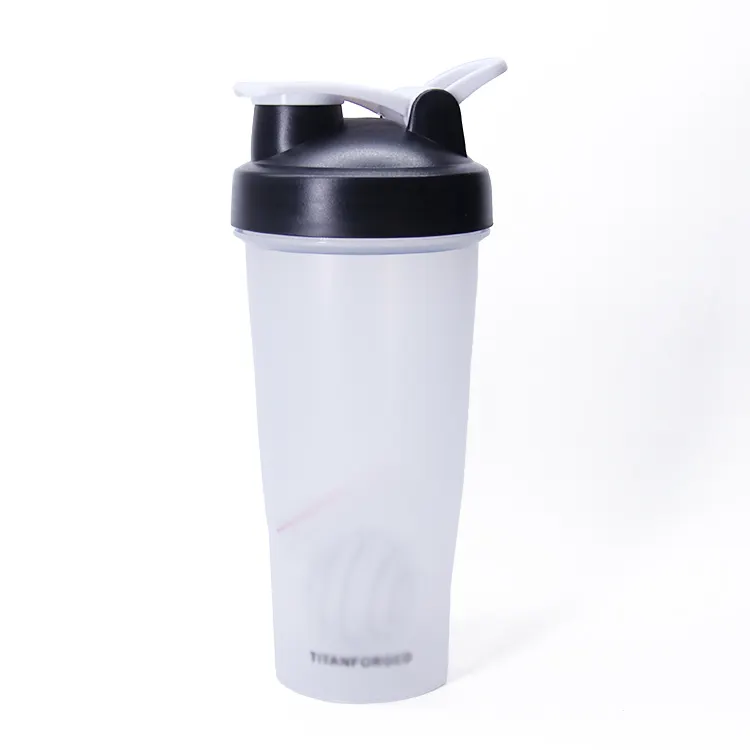 Food Grade BPA Free 400ml 500ml 600ml Plastic Wholesale Protein Shaker Bottle