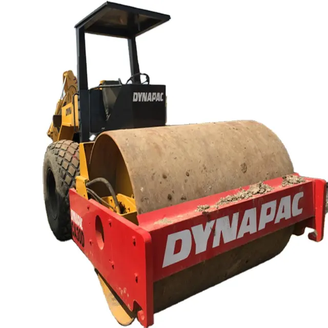 Hot Sale Road Roller Compactor Single Drum Vibratory Roller Dynapac CA30D CA25D Used Vibratory Roller Compactor