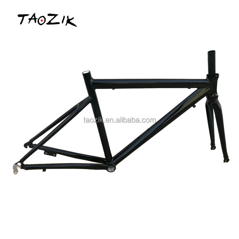 TAOZIK Aluminum alloy 44 mm R10 700C 48 52 Racing Road Bike frame with fork