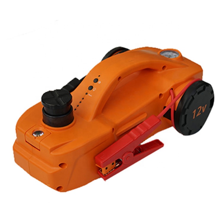 Max Pressure 150 PSI Operating Temp -20~60 Celsius Electric Car Jack With Tyre Pump And Jump Starter