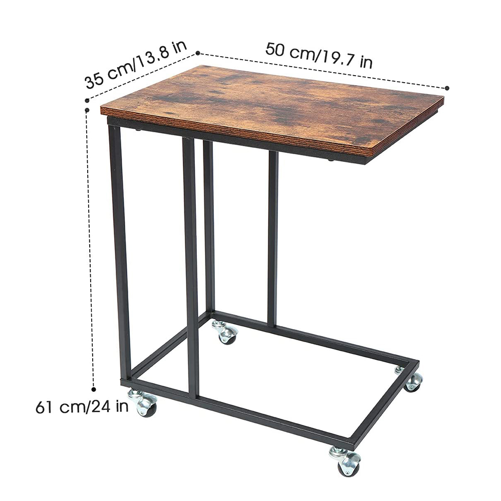 living room office furniture modern coffee table metal sofa side table