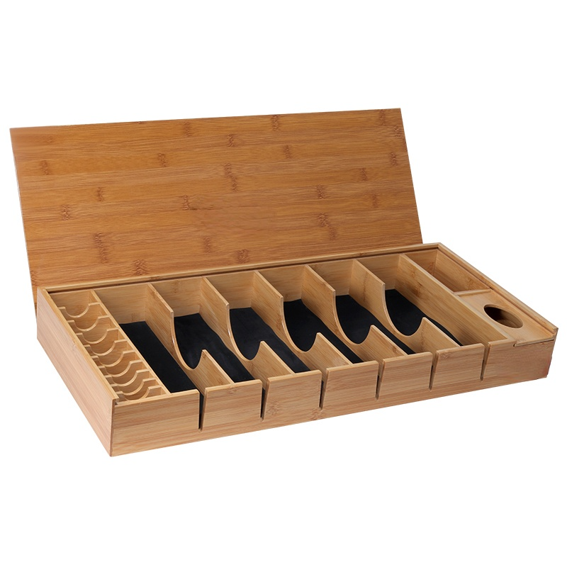 WOODSPACE Electric comb scrapers oil head barber tools for storing wooden frame pallets barber shop tool storage box