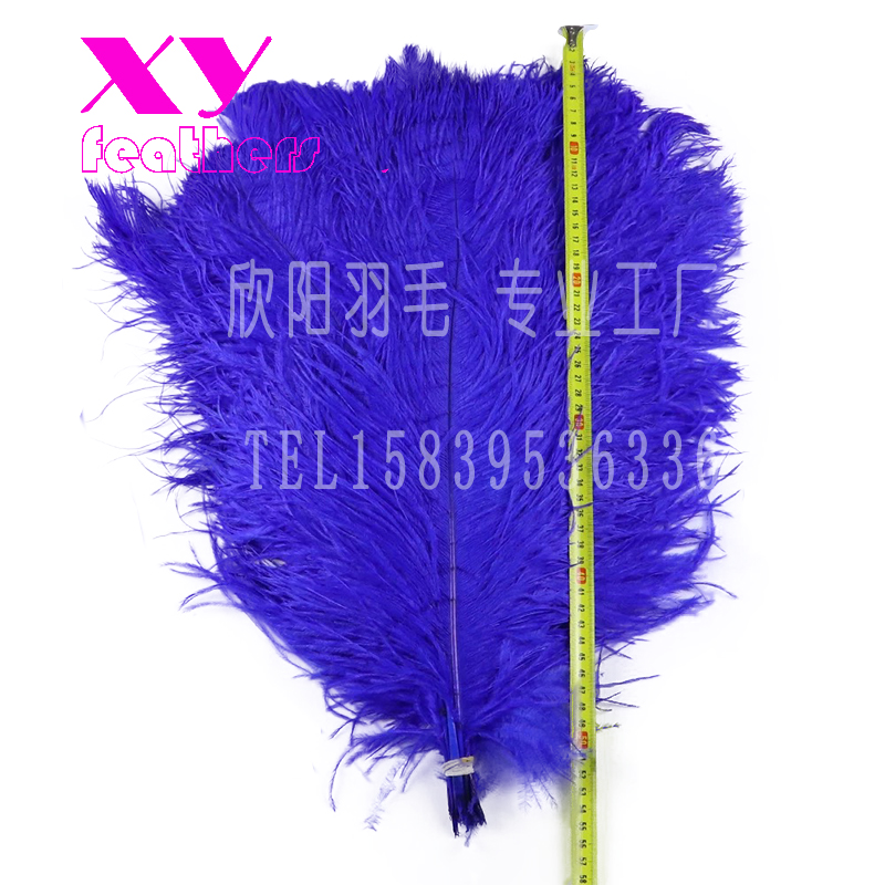 Leading Factory Feather Crafts Product Best Quality ostrich drabs 25-30cm ostrich white feather