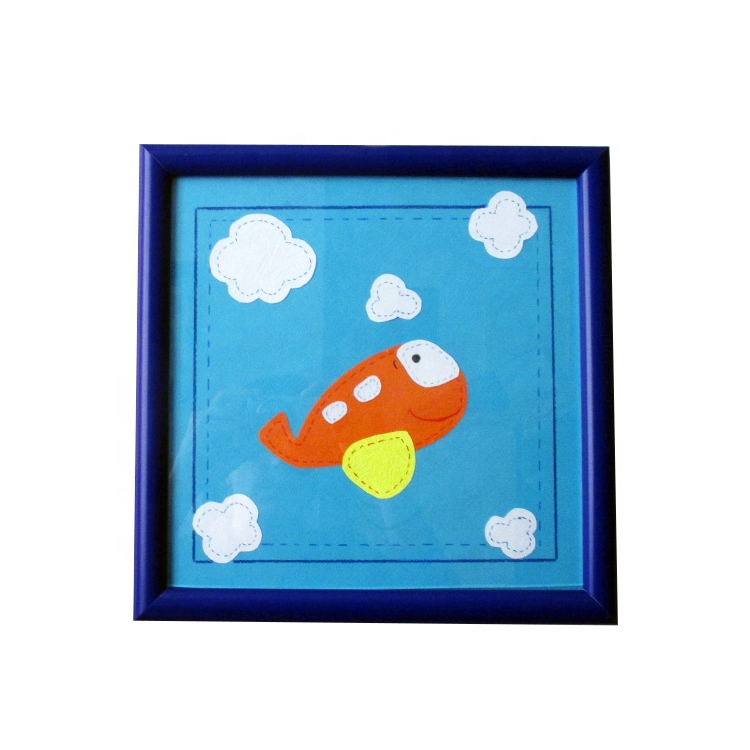 New Design cute cartoon baby developing felt quiet book