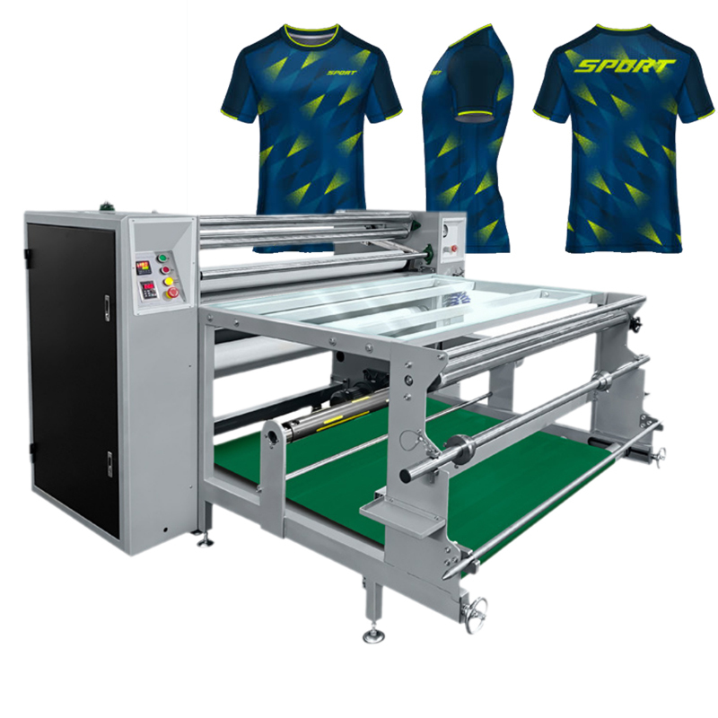 Trade Assurance 170cm Large Format Heat Press Machine Oil Heat Warming for Textile Transfer Printing