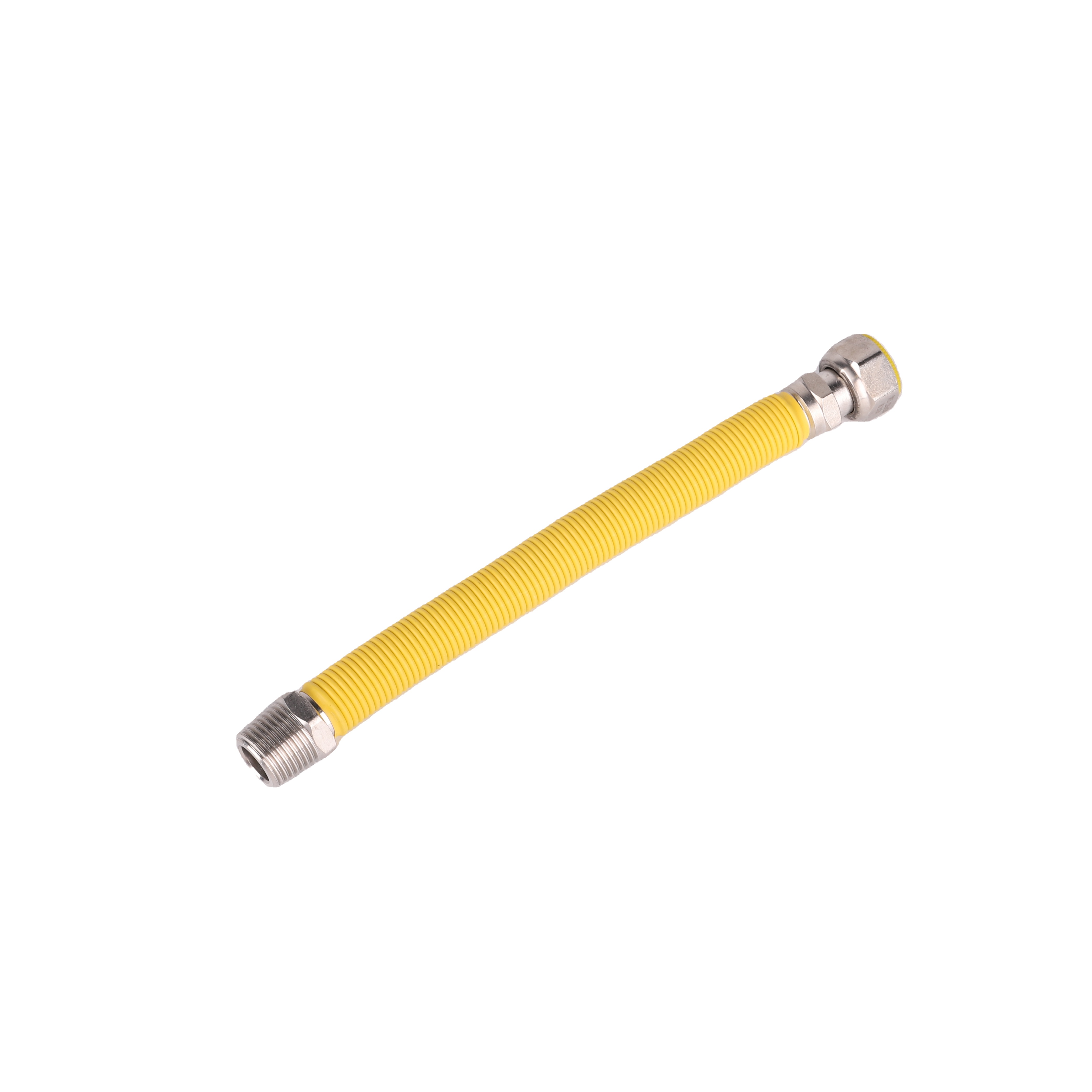 High Quality Yellow Corrugated Stainless Steel Flexible Metal Hose With UNI 11353