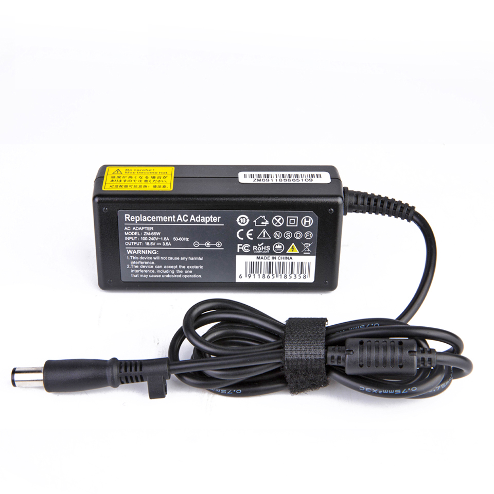 18,5 V 3.5A 65w Смарт-контактный адаптер для hp адаптер 65w для hp оригинальный адаптер для ноутбука 65w