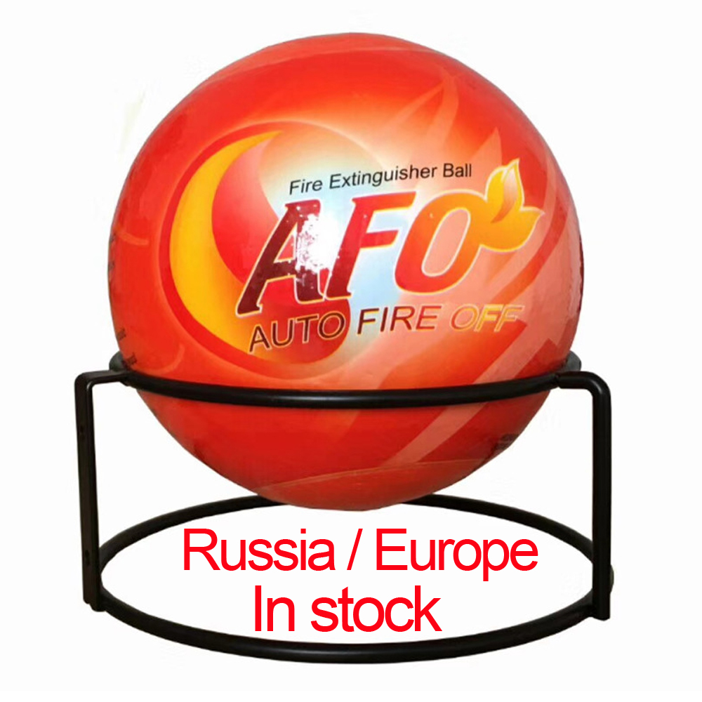 Russia Europe In Stock AFO 0.5KG Fire Extinguisher Ball Automatic Dry Powder Fireball Support OEM ODM Customize Logo