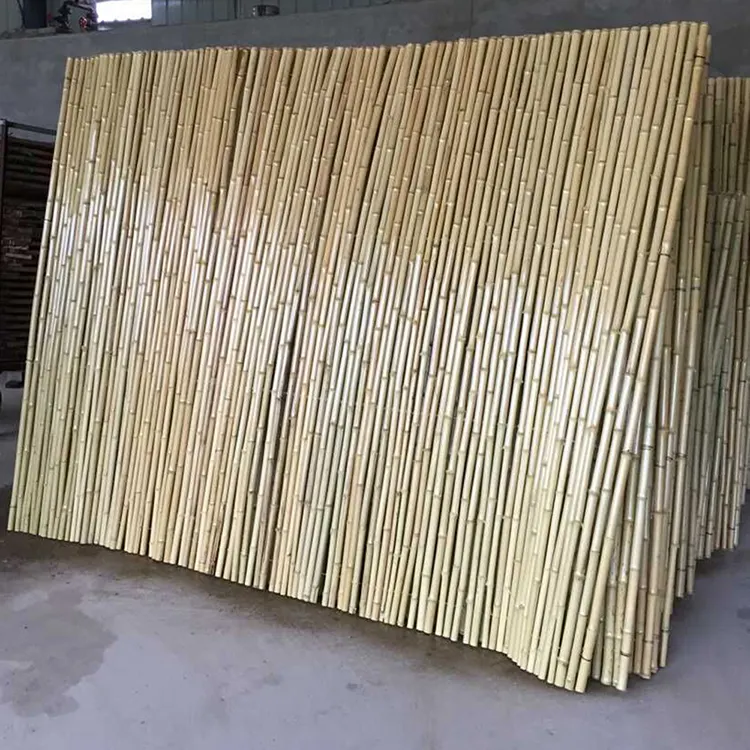 Bamboo Stick Eco-friendly Sturdy Treated Bamboo Poles Canes Stakes Sticks