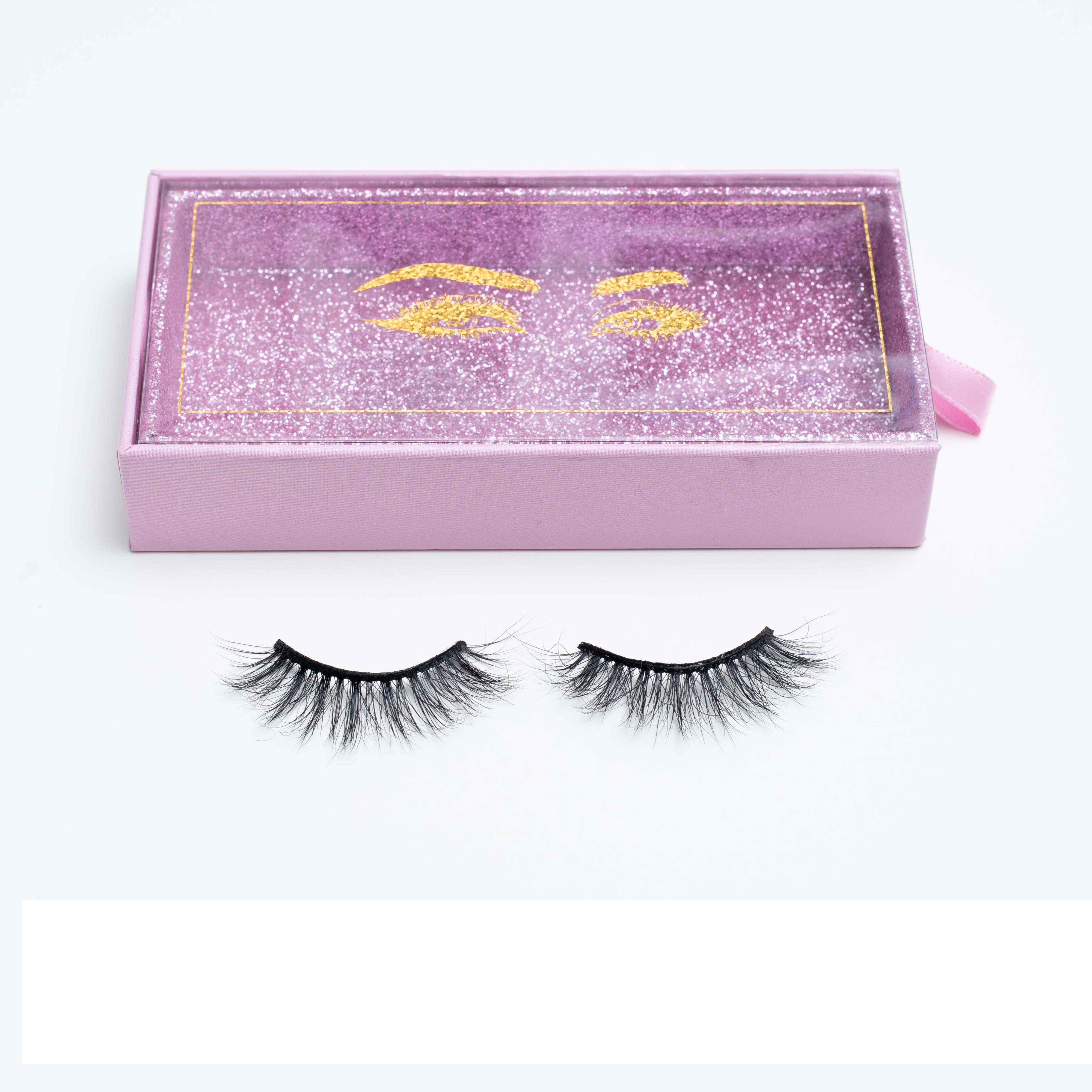 2021 new fashion factory price handmade vegan magnetic false eyelashes magnet