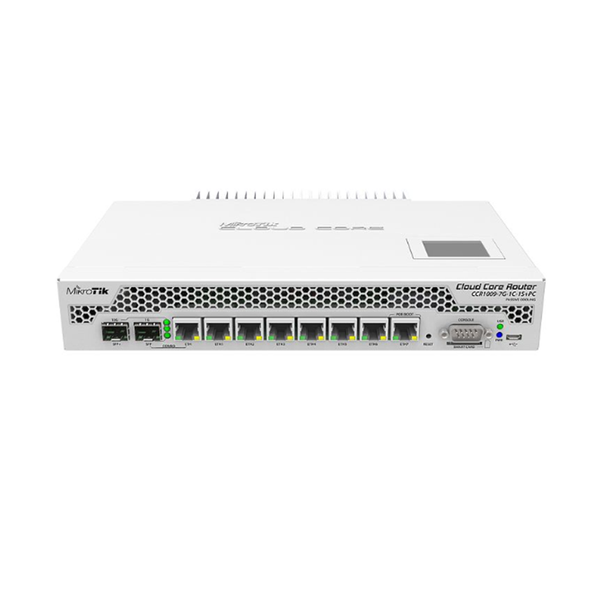 DXD ~ Новая обновленная версия CCR1009 Mikrotik маршрутизатор CCR1009-7G-1C-1S + Промышленный маршрутизатор 100 Мбит/с Поддержка SFP