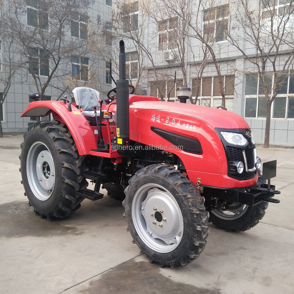 Многофункциональное сельскохозяйственное оборудование, трактор 90HP 4WD, небольшой сельскохозяйственный трактор 4x4 по низкой цене