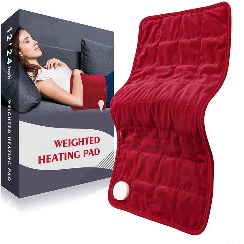 Infrared electric heating pads Moist& Dry Heat Pad electric Weighted Neck Shoulder Heating Pad for Back Pain Relief