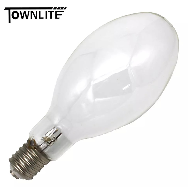 Coated Elliptical 500W E40 HQL self ballasted mercury lamp, mercury vapor light