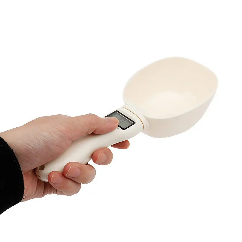 Divtop Food Prep Kitchen Home Baking Spoon Digital Weighing Food Weighing Rice Pets Food Measuring Spoon.
