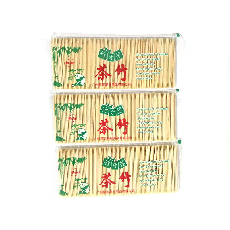 100 pcs Suppliers Cheap Price Bulk Bamboo Toothpicks