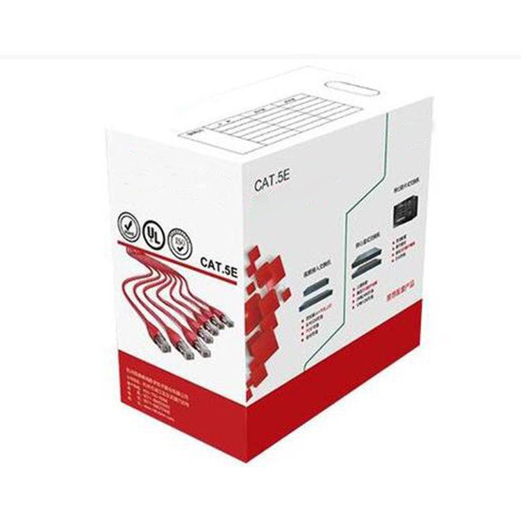 Сетевой кабель HIK Solid Copper DS-1LN5E-E/E 305m UTP CAT5, сетевой кабель