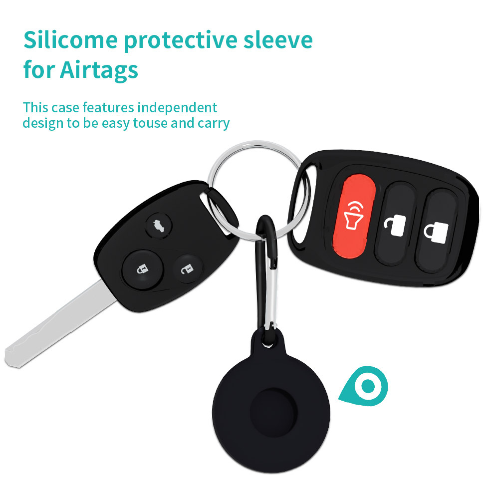 USENGKA, оптовая продажа, силиконовый чехол высшего качества с брелоком для Airtag, защитный чехол для Airtag