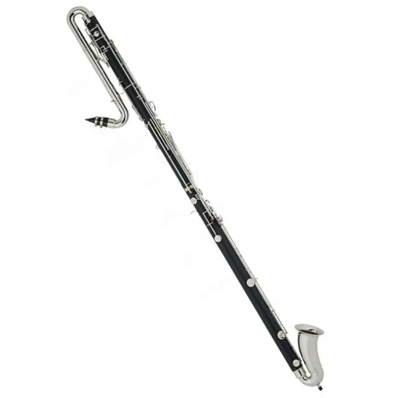 SEASOUND EM Professional Low E 17 Silver Keys Contra Bass Clarinet JYCL306