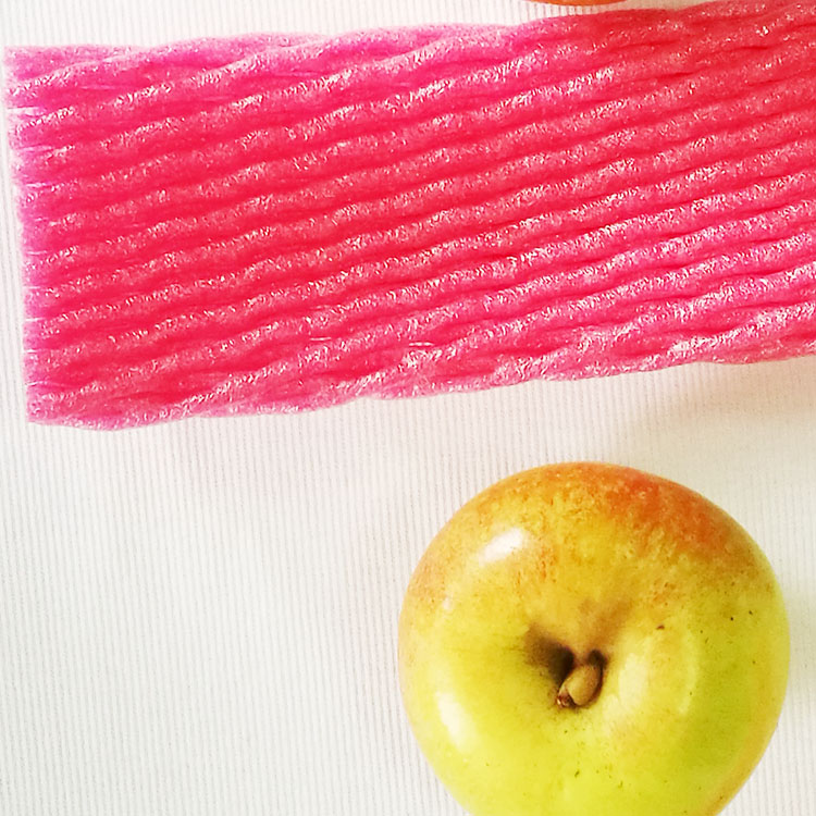 Яблоки упаковка пены чистая Guava пены защиты рукав чистая