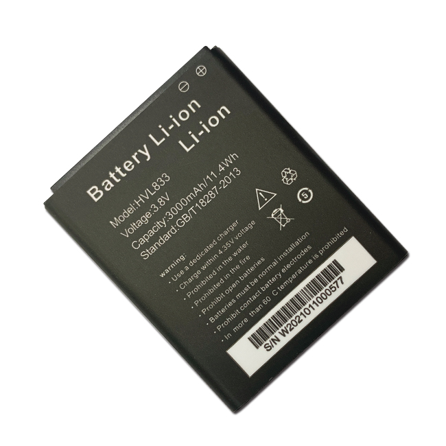 Аккумуляторная батарея высокой емкости HVL833 для Smile MIFI MF8, аккумулятор 3000 мАч, 3,8 в