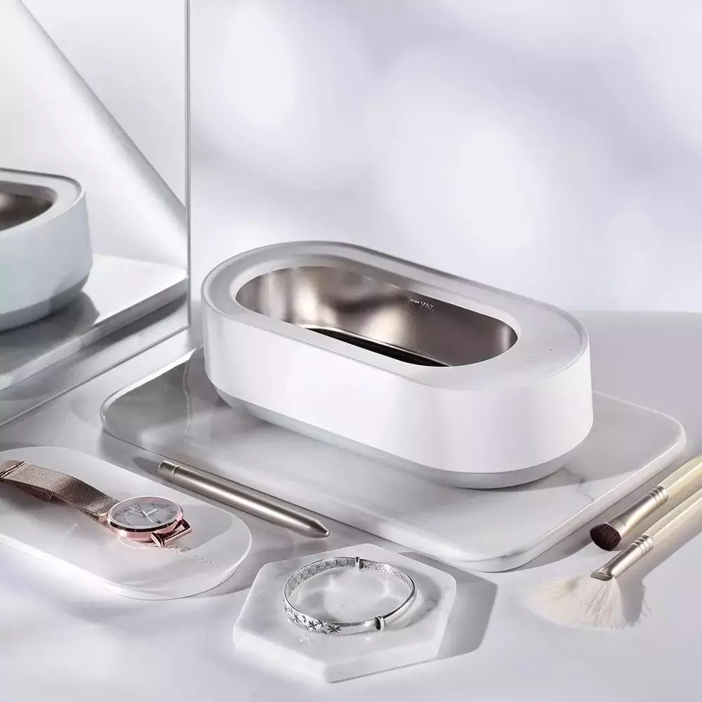 Новый Xiaomi Mijia Eco System EraClean Ультразвуковой очиститель 45000 Гц высокочастотная вибрационная Чистящая машина для очков
