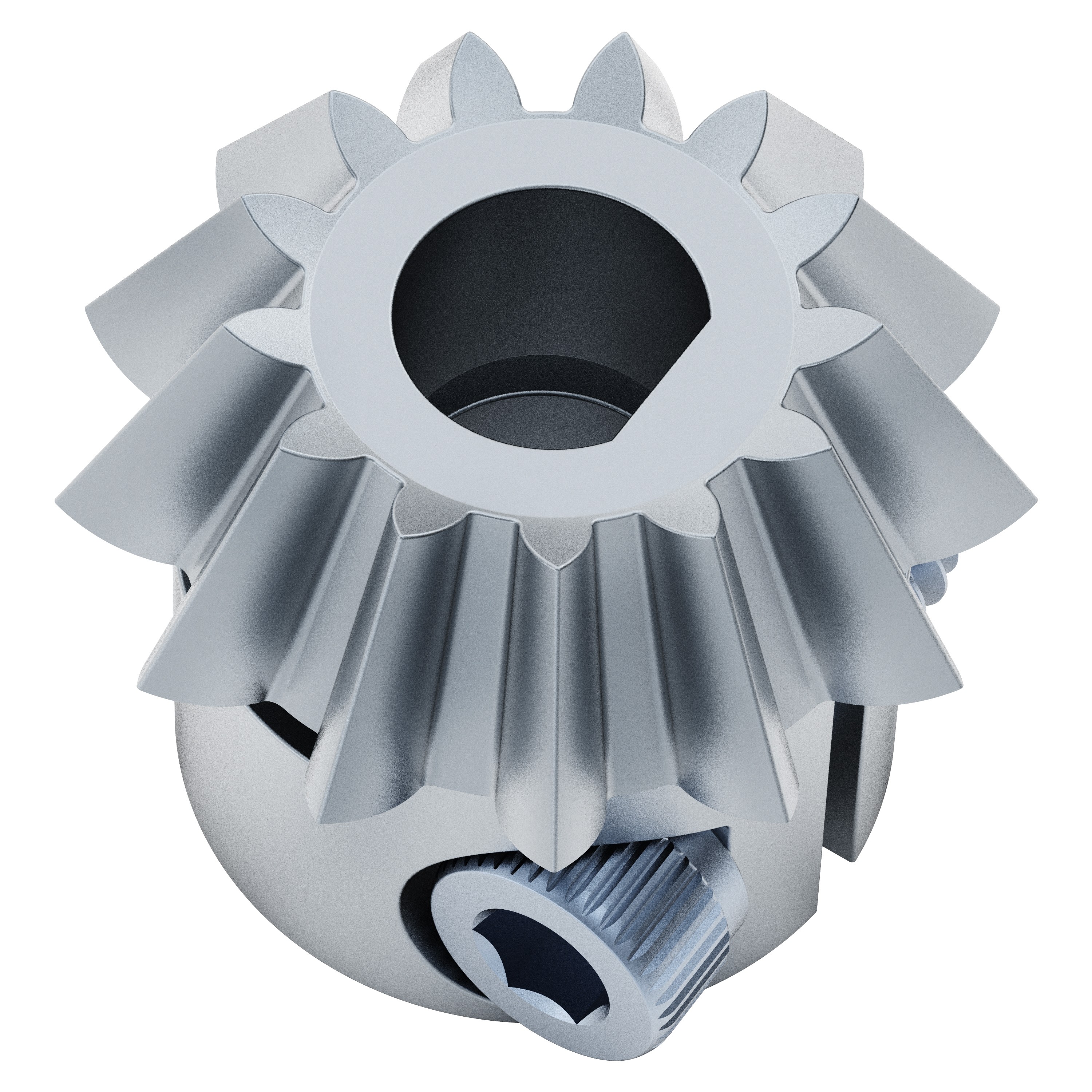 13 Tooth, 6mm D-Bore, 20 Pitch, Shaft Mount Bevel Gear