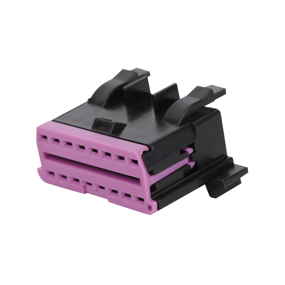 OBDII 16P Женский VOIKSWAGEN соединитель obd obdii obd-ii 2 Штекерный разъем для использования для оснащения OBD2 разъемов в автомобилях.