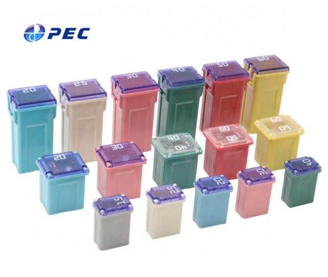 PEC 15A 20A 25A 30A 40A 60A микро страхование Авто квадрат плагин предохранитель